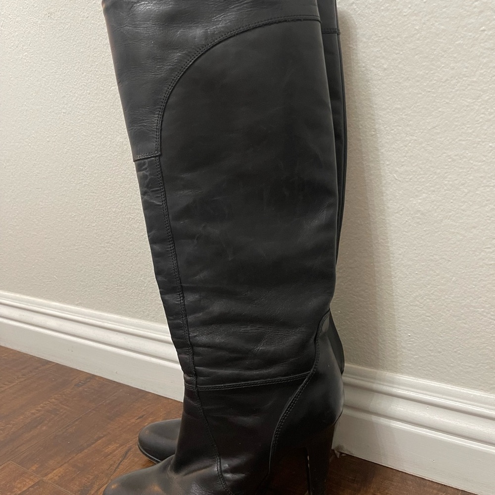 Miss Sixty Black Over the Knee Boots